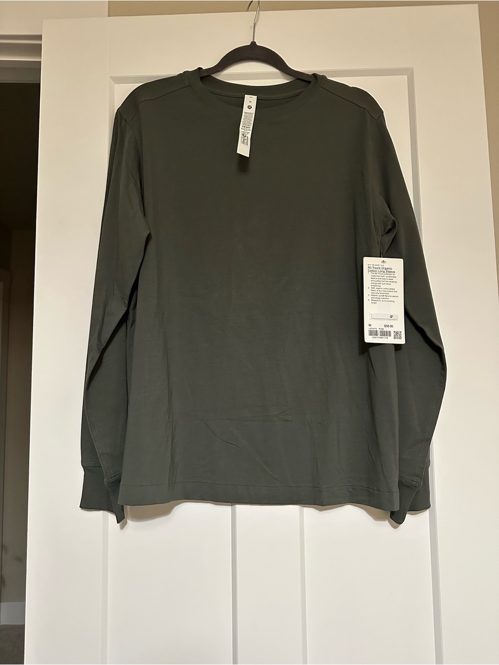 Lululemon Long-Sleeve Crewneck Shirt
